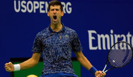 Djokovic headed for bright finish with US Open win