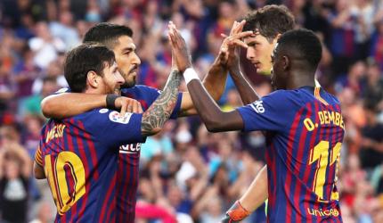 Barca, Real's perfect records at risk in difficult Basque trips