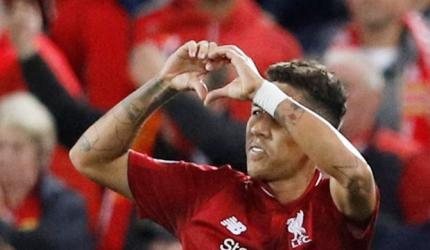 Champions League PIX: Firmino strike gives Liverpool win over PSG