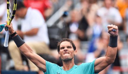 Rogers Cup: Nadal, Serena off to winning start