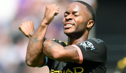 City's Sterling racially abused after Champions League