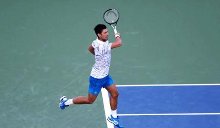 Tennis: Djokovic, Federer roll along in Cincinnati