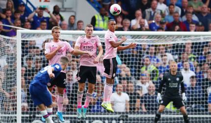 EPL PIX: Chelsea held by Leicester at Stamford Bridge