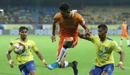 Indian Football PIX: Late goal sees FC Goa rescue a point