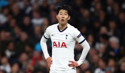 Spurs' Son to begin military service during EPL break