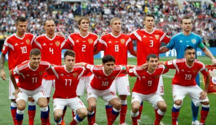 Russia still on the pitch but anthem ban could hurt