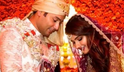 PIX: Sania Mirza's sister ties the knot