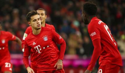 Extras: Coutinho tricks in Bayern's big win