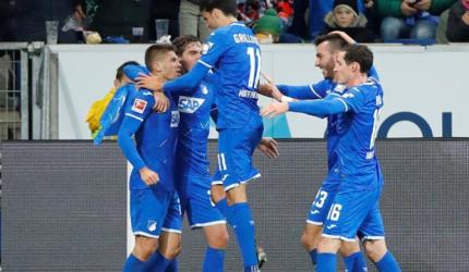 Soccer PIX: Hoffenheim stun Dortmund; Roma win