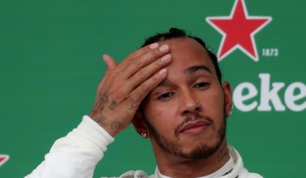 Hamilton back on pole for first time since 2021