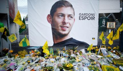 Extras: UK man arrested over death of footballer Sala