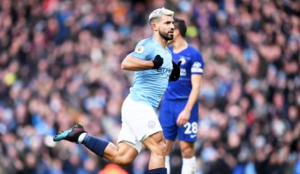 Man City's Aguero unhurt after car crash: report