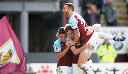 EPL: Spurs' hopes crash at Burnley, Huddersfield lose again