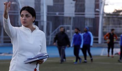 Woman coach scores wins for Syrian men's team