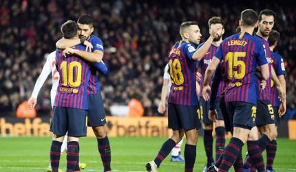 Football Extras: Barca escape Copa expulsion 