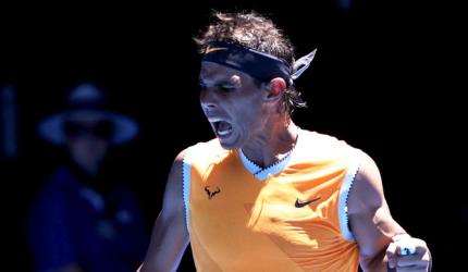 Aus Open PIX: Nadal, Federer, Sharapova ease into 2nd round; Isner out