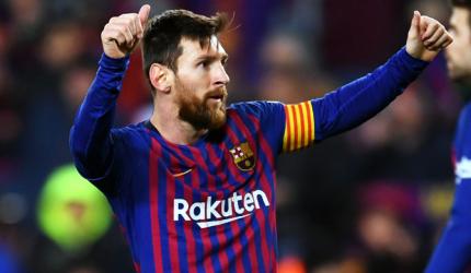 La Liga: Messi 'could miss Barca's next two fixtures'