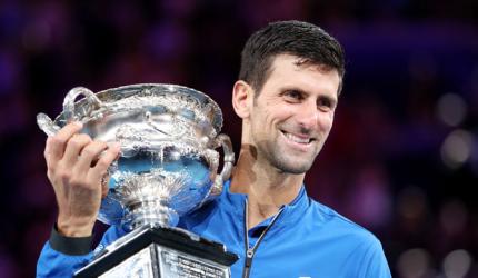 Destiny's child Djokovic speechless after surpassing Sampras