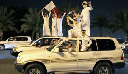 UAE ban fails to dampen celebrations for triumphant Qatari fans