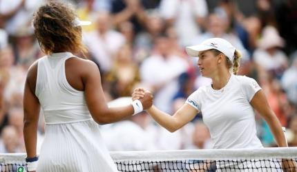 Wimbledon PIX: Osaka, Venus, Tsitsipas shown the door