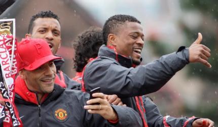 Thank you, goodbye, says former United's defender Evra