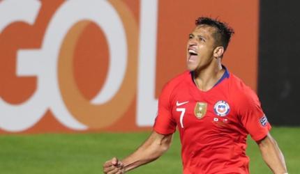 Sanchez strikes as Copa holders Chile thrash Japan