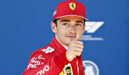 Leclerc wins pole in Austria; Hamilton handed penalty