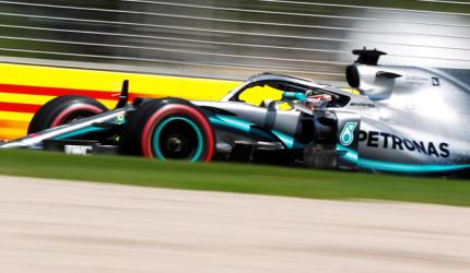 Aus F1 GP: Hamilton dominates season's first practice