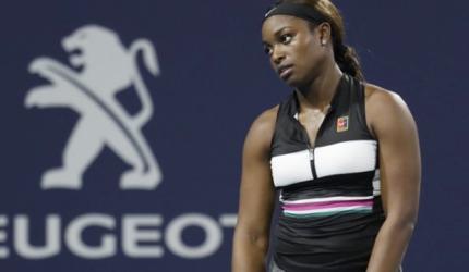 Miami Open: Stephens stunned; Djokovic advances