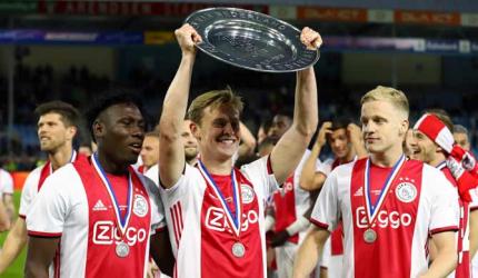 Football PIX: Ajax complete Dutch double