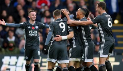 EPL: Leicester back in third after win at Palace