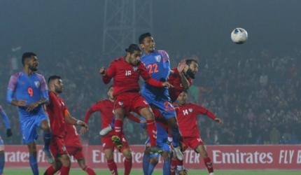 WC Qualifier: Injury-time goal saves India