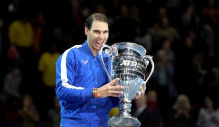 ATP Finals: Rafa beats Tsitsipas, waits for semis spot