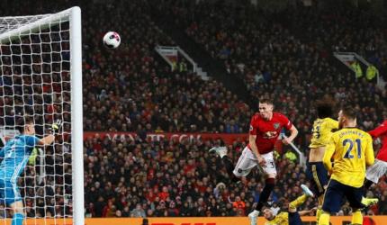 EPL: United held by Arsenal as both struggle to shine