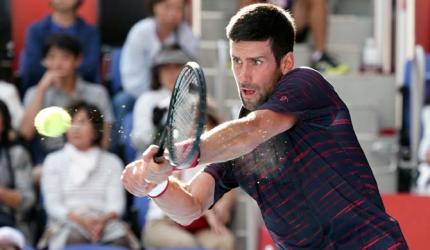 Roundup: Novak blasts past Pouille; Thiem tames Murray