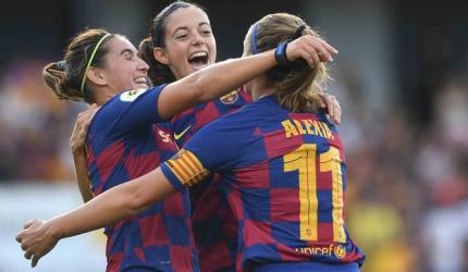 Ruthless Barca crush Tacon in first women's 'Clasico'