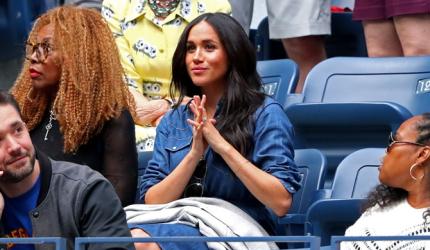 Serena Williams offers support to Meghan