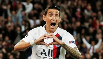 PHOTOS: PSG overwhelm Real Madrid; Atletico hold Juve