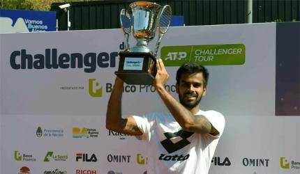 Nagal wins ATP Challenger; rises to 135 in ranking