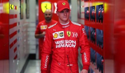 Schumi Jr's dream comes true as he begins F1 journey