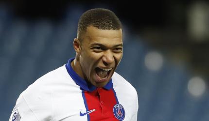 Mbappe breaks Messi's record