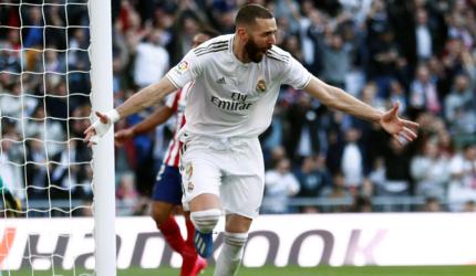 Benzema strike gives Real win; Bayern win to go top