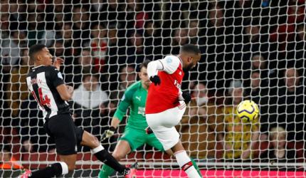 EPL: Arsenal crush Newcastle; Son double sinks Villa