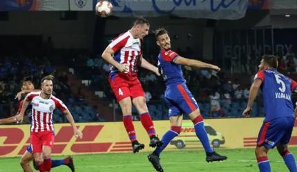 Indian Football: Late goals help ATK hold Bengaluru