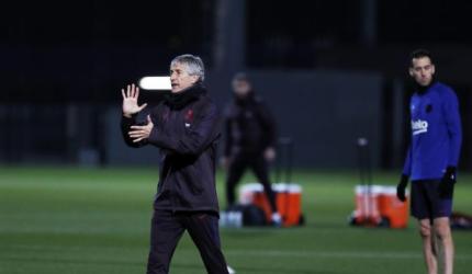 From cow fields to Camp Nou, Setien aims high