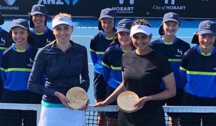 Title for amazing Sania on comeback in Hobart