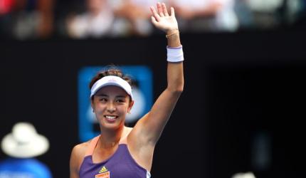 Wang avenges New York loss with Serena ouster