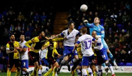 Soccer PIX: Tranmere oust Watford; Atletico stunned