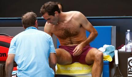 Federer hopes to recover from groin problem