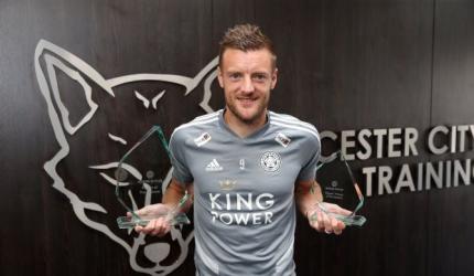 Jamie Vardy wins Premier League's 'Golden Boot'